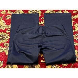 Cynthia Steffe Pinstripe Navy Wide Leg Dress Pants Size 10